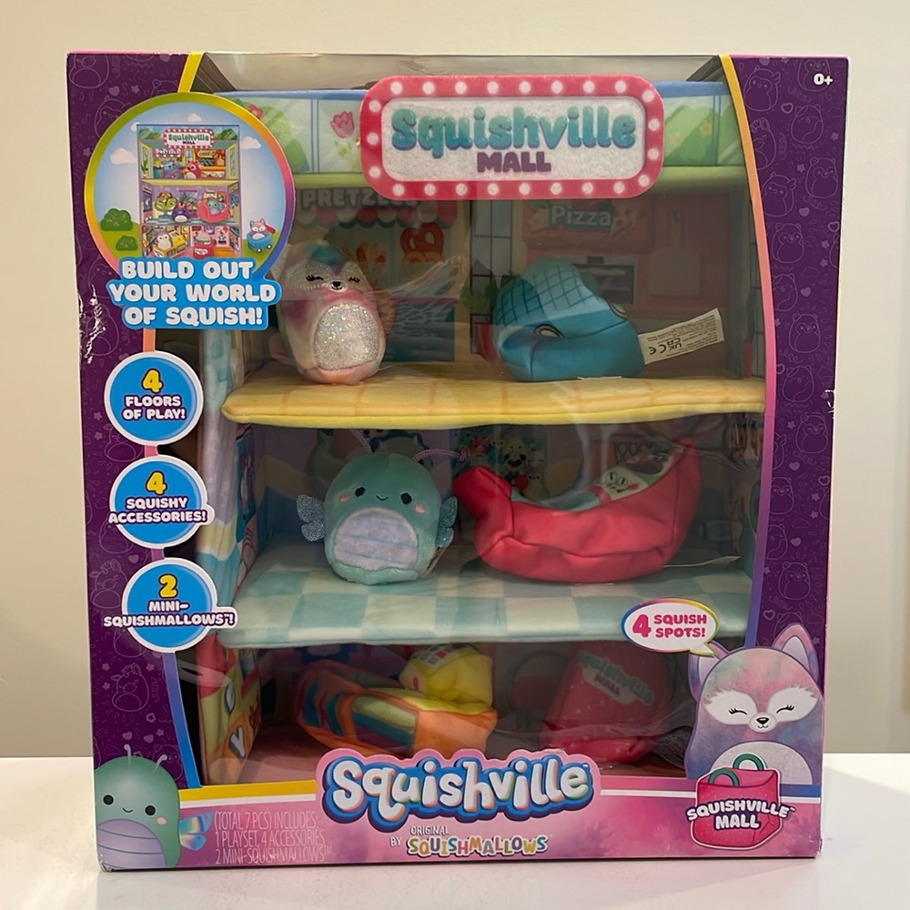 New Squishville Mall by Squishmallows Playset